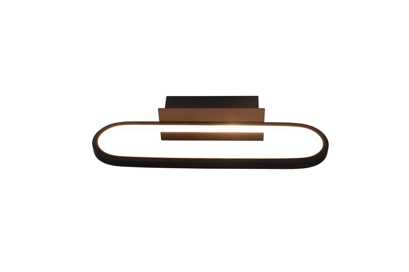 Trio Lighting Gianni H2O LED vegglampe 40 cm matt svart - Belysning - Innendørsbelysning & Lamper - Vegglampe