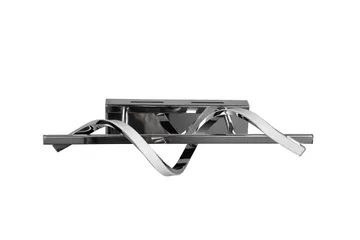 Trio Lighting Isabel LED Vegglampe Krom 4000K - Belysning - Innendørsbelysning & Lamper - Vegglampe