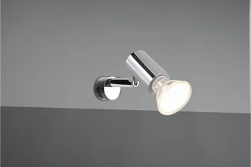 Trio Lighting Lorenzo H2O vegglampe 1L GU10 krom - Belysning - Innendørsbelysning & Lamper - Vegglampe