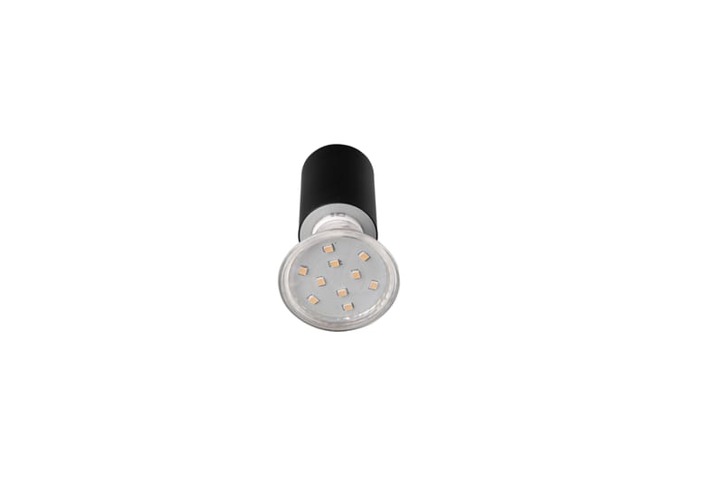 Trio Lighting Lorenzo H2O vegglampe 1L GU10 matt svart - Belysning - Innendørsbelysning & Lamper - Vegglampe