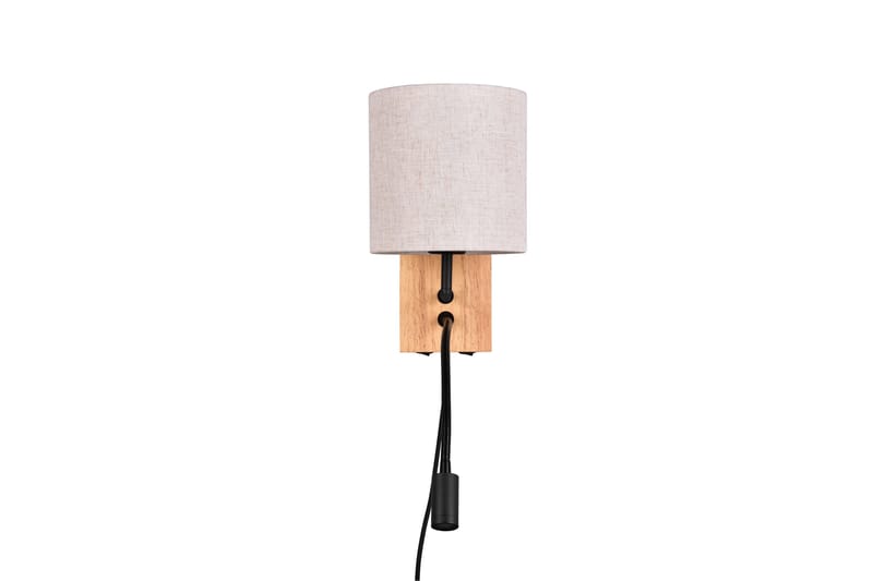 Trio Lighting Nilam Vegglampe m. Leselampe 18 cm LED + E27 tre - Belysning - Innendørsbelysning & Lamper - Vegglampe
