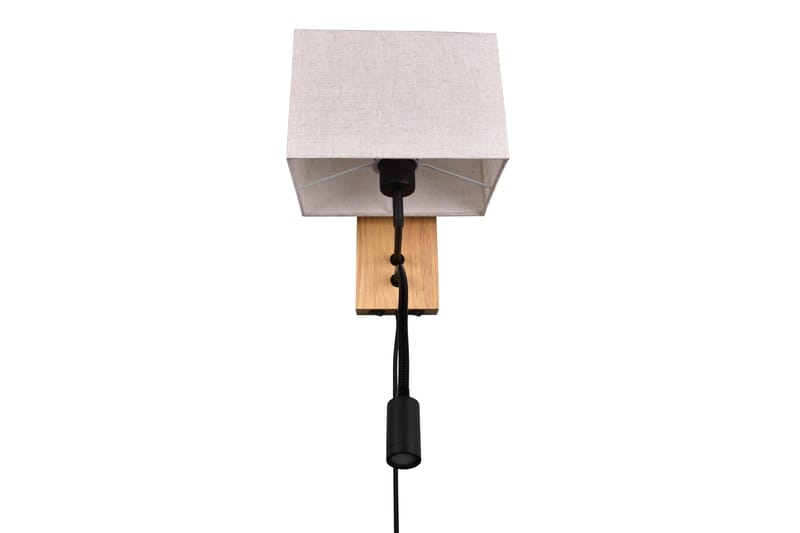 Trio Lighting Nilam Vegglampe med leselampe 25 cm LED + E27 tre - Belysning - Innendørsbelysning & Lamper - Vegglampe