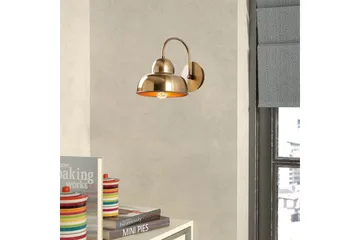 Vegg lampe Adrim Gull - Gull - Belysning - Innendørsbelysning & Lamper - Vegglampe