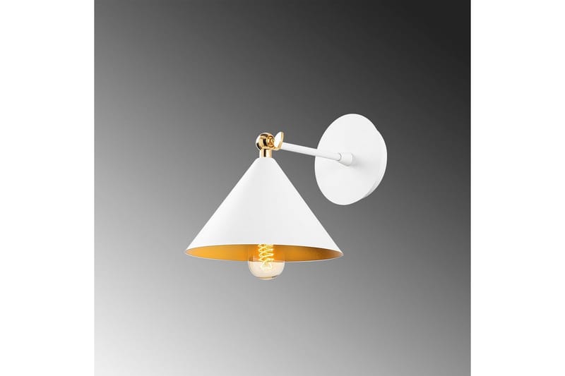Vegg lampe Adrim Hvit - Hvit - Belysning - Innendørsbelysning & Lamper - Vegglampe
