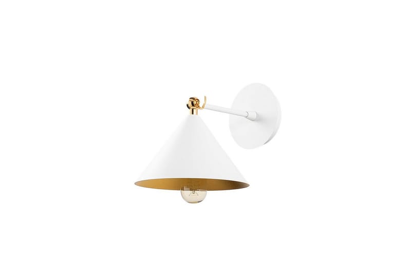 Vegg lampe Adrim Hvit - Hvit - Belysning - Innendørsbelysning & Lamper - Vegglampe