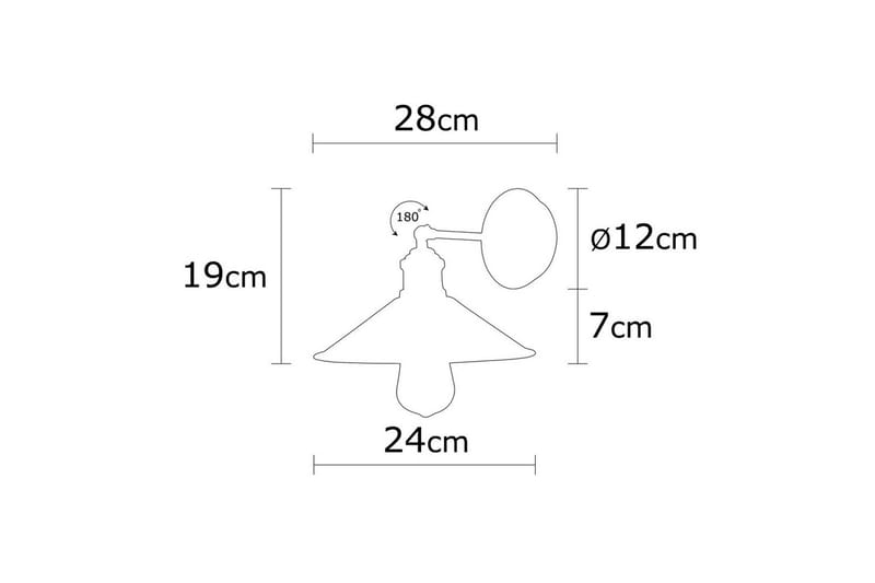 Vegg lampe Adrim Vintage - Vintage - Belysning - Innendørsbelysning & Lamper - Vegglampe