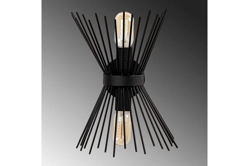 Vegg lampe Afroz Svart - Svart - Belysning - Innendørsbelysning & Lamper - Vegglampe