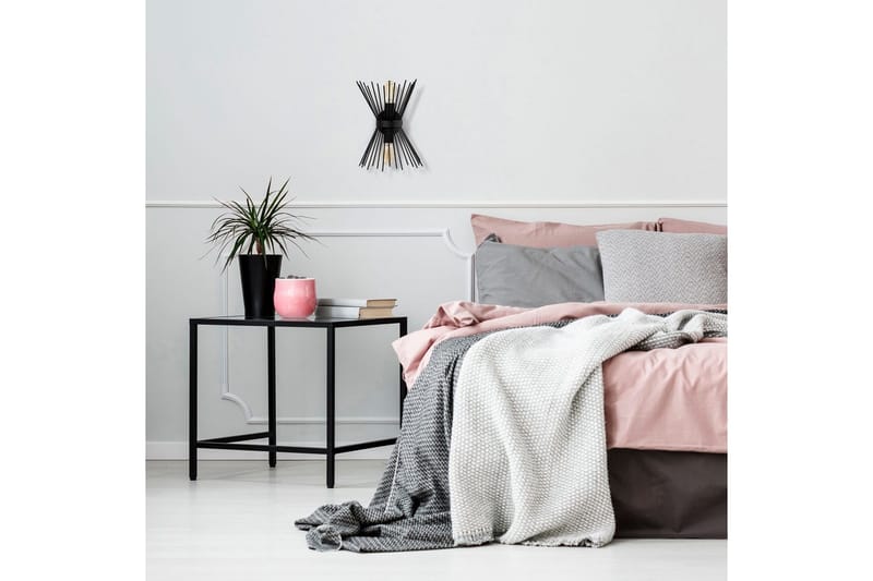Vegg lampe Afroz Svart - Svart - Belysning - Innendørsbelysning & Lamper - Vegglampe