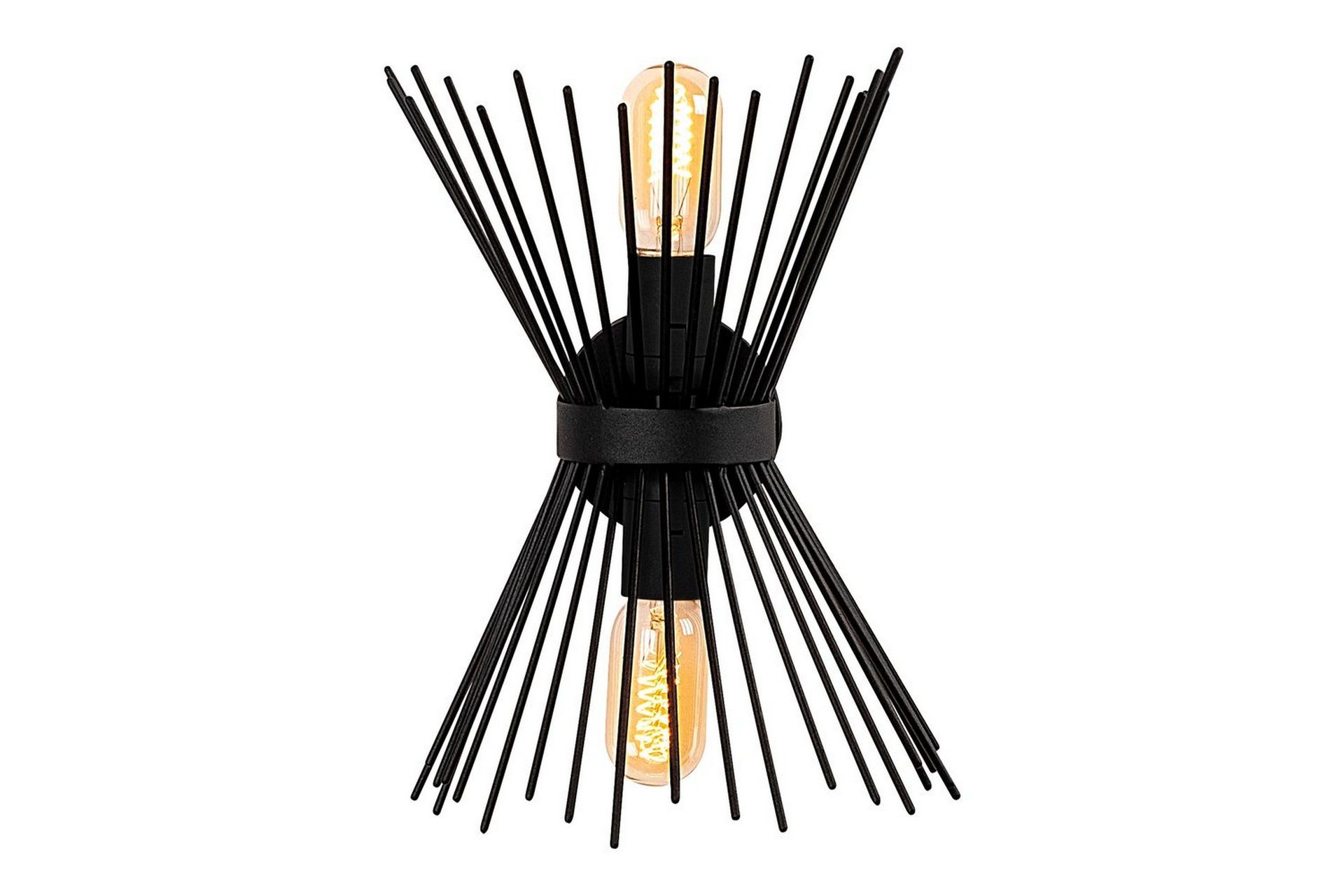 Vegg lampe Afroz Svart - Svart