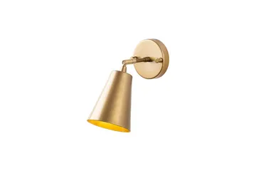 Vegg lampe Avraen Gull - Gull - Belysning - Innendørsbelysning & Lamper - Vegglampe