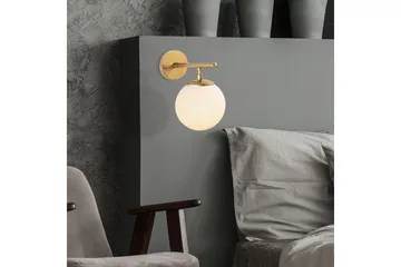 Vegg lampe Berriarenr Skinnende Gull - Skinnende Gull - Belysning - Innendørsbelysning & Lamper - Vegglampe