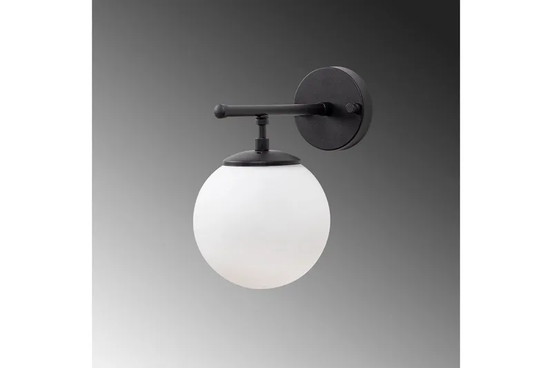 Vegg lampe Berriarenr Svart / Krem - Svart / Krem - Belysning - Innendørsbelysning & Lamper - Vegglampe