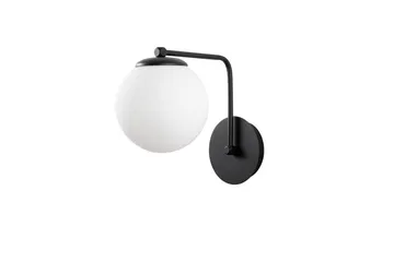 Vegg lampe Bhika Svart - Svart - Belysning - Innendørsbelysning & Lamper - Vegglampe