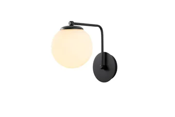 Vegg lampe Bhika Svart - Svart - Belysning - Innendørsbelysning & Lamper - Vegglampe