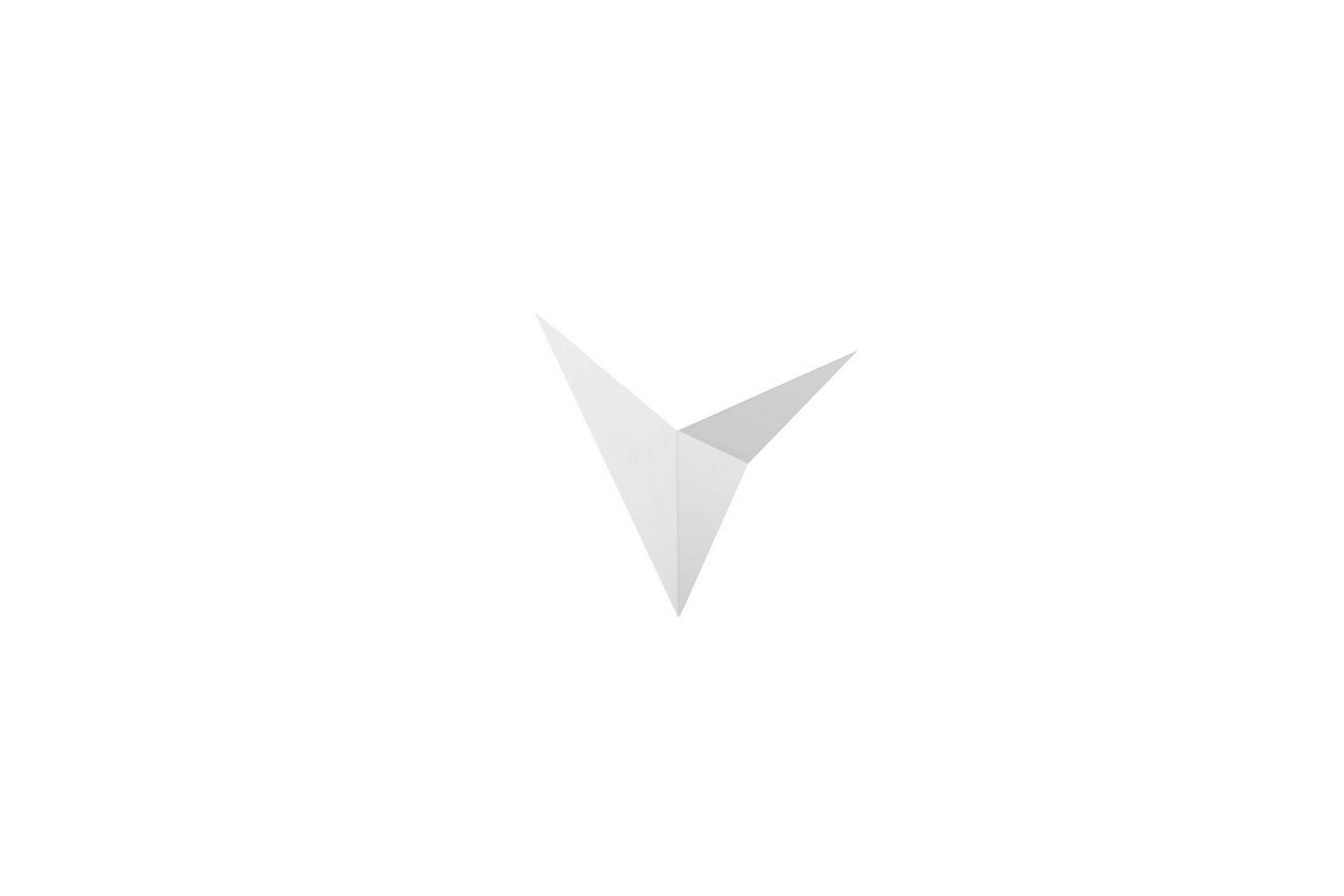 Vegg lampe Bird Hvit - Hvit