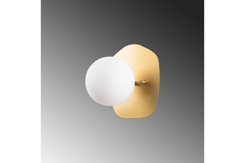Vegg lampe Brønn Gull - Gull - Belysning - Innendørsbelysning & Lamper - Vegglampe