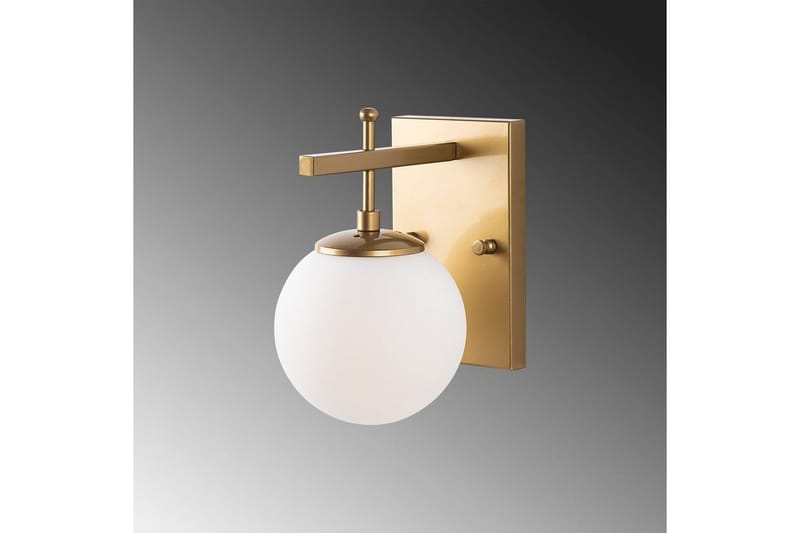 Vegg lampe Brentha Gull - Gull - Belysning - Innendørsbelysning & Lamper - Vegglampe