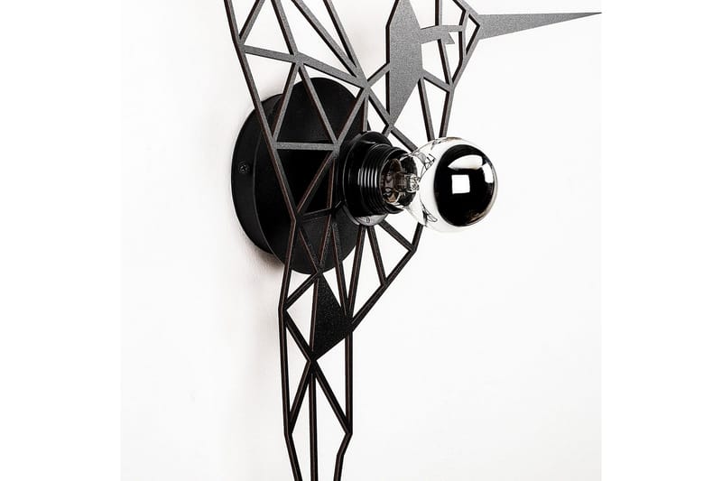 Vegg lampe Brilo Bird Svart - Svart - Belysning - Innendørsbelysning & Lamper - Vegglampe