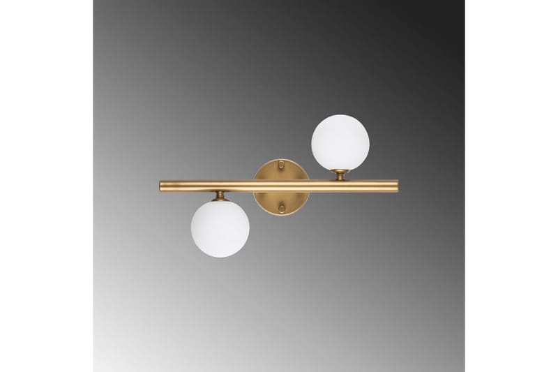 Vegg lampe Elvon Gull - Gull - Belysning - Innendørsbelysning & Lamper - Vegglampe