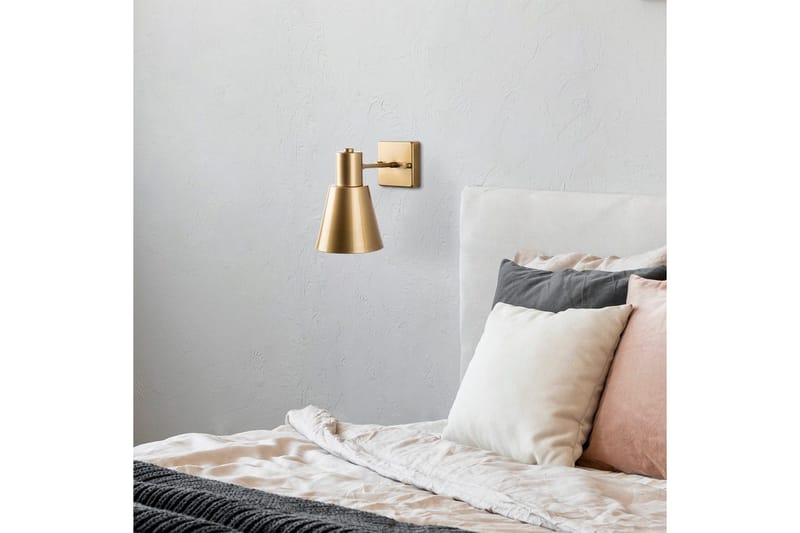 Vegg lampe Feira Gull - Gull - Belysning - Innendørsbelysning & Lamper - Vegglampe