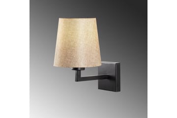 Vegg lampe Fenda Svart / Krem - Svart / Krem - Belysning - Innendørsbelysning & Lamper - Vegglampe