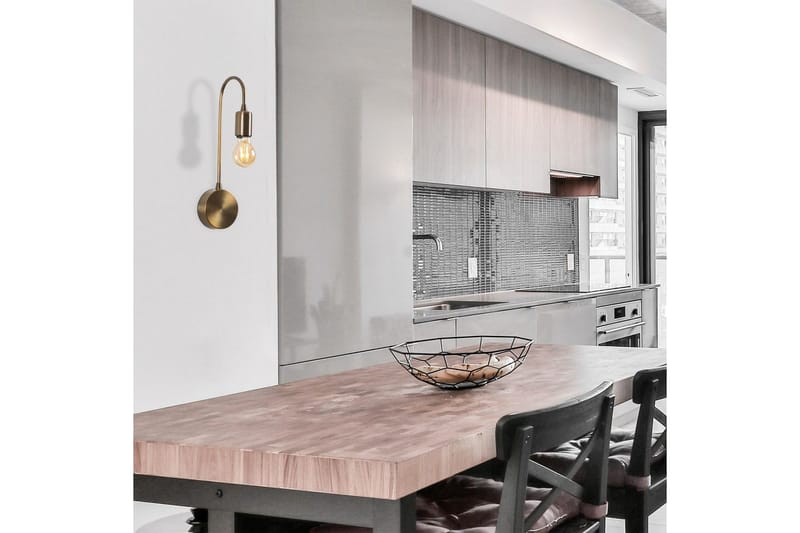 Vegg lampe Fyra Vintage - Kobber - Belysning - Innendørsbelysning & Lamper - Vegglampe