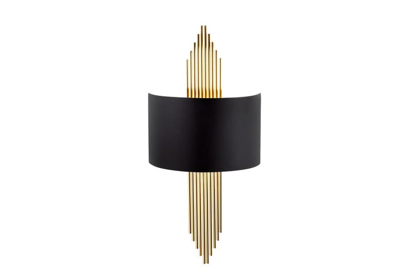 Vegg lampe Grelon Svart / Gull - Svart / Gull - Belysning - Innendørsbelysning & Lamper - Vegglampe