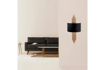 Vegg lampe Grelon Svart / Kobber - Svart / Kobber - Belysning - Innendørsbelysning & Lamper - Vegglampe
