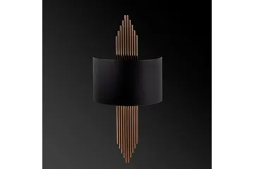 Vegg lampe Grelon Svart / Kobber - Svart / Kobber - Belysning - Innendørsbelysning & Lamper - Vegglampe