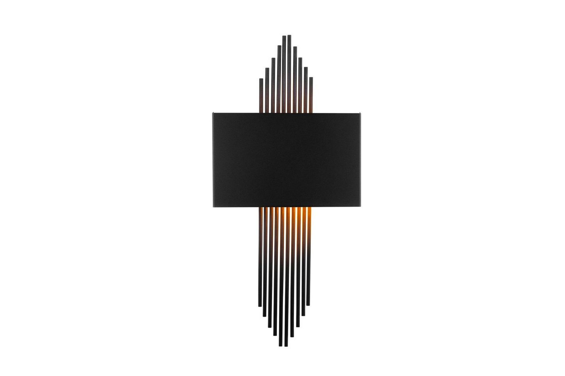 Vegg lampe Grelon Svart - Svart