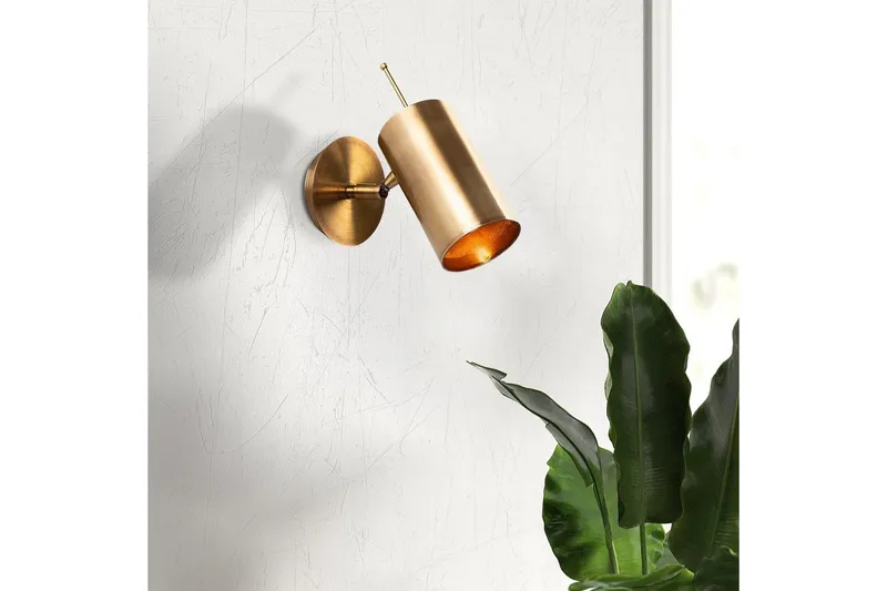 Vegg lampe Gullis sylinder antikk - Natur/Multifarget - Belysning - Innendørsbelysning & Lamper - Vegglampe