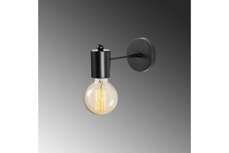 Vegg lampe Hexaia Svart - Svart - Belysning - Innendørsbelysning & Lamper - Vegglampe