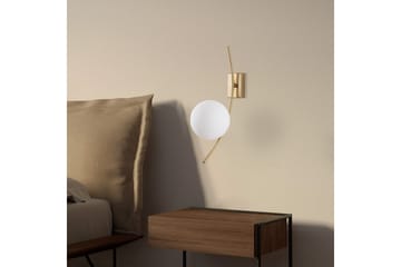 Vegg lampe Kimbell Gull - Gull - Belysning - Innendørsbelysning & Lamper - Vegglampe