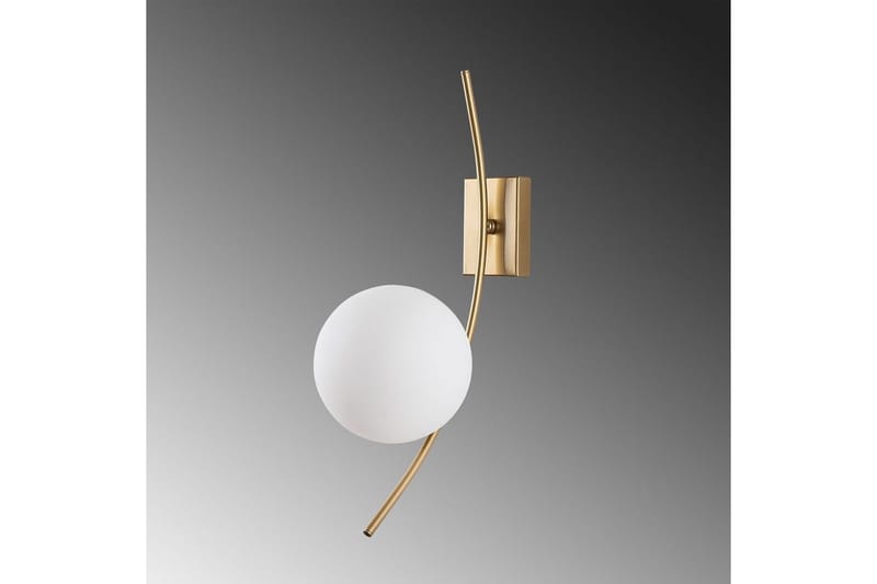 Vegg lampe Kimbell Gull - Gull - Belysning - Innendørsbelysning & Lamper - Vegglampe