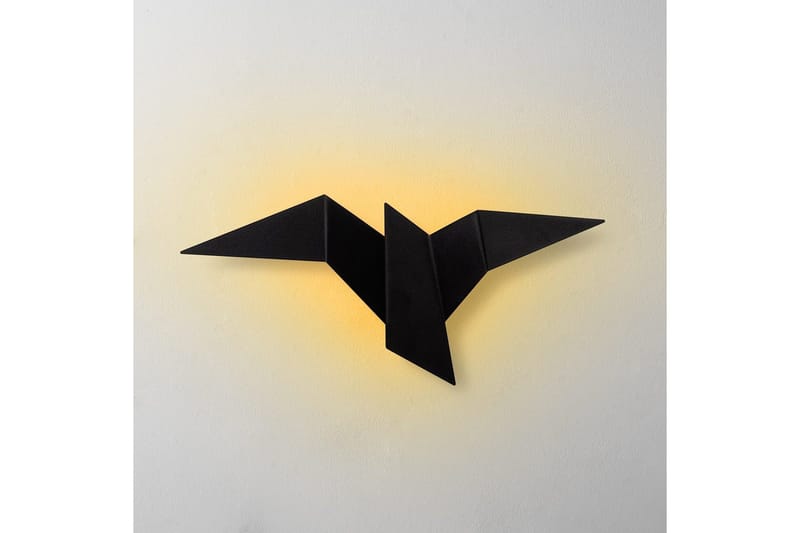 Vegg lampe Kivo Svart - Svart - Belysning - Innendørsbelysning & Lamper - Vegglampe