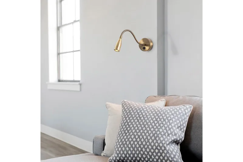 Vegg lampe Lesing Vintage Gull - Vintage Gull - Belysning - Innendørsbelysning & Lamper - Vegglampe - Veggarmatur