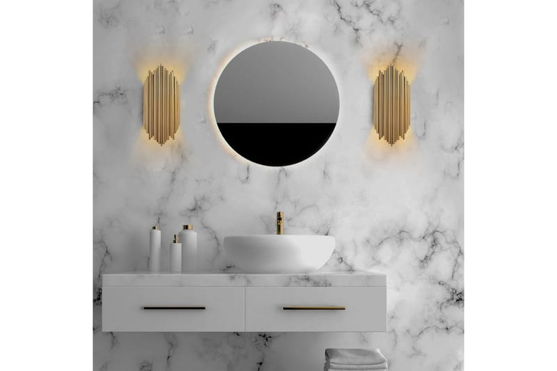 Vegg lampe Mahima Gull - Gull - Belysning - Innendørsbelysning & Lamper - Vegglampe