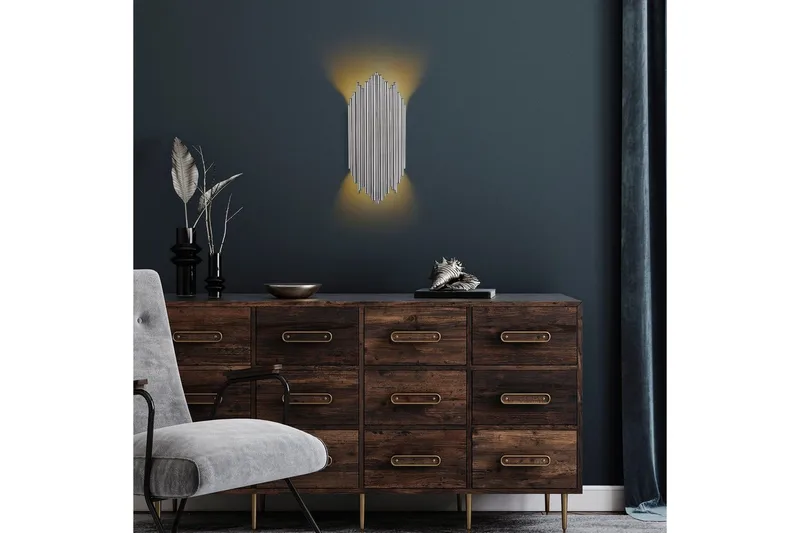 Vegg lampe Mahima Krom - Krom - Belysning - Innendørsbelysning & Lamper - Vegglampe