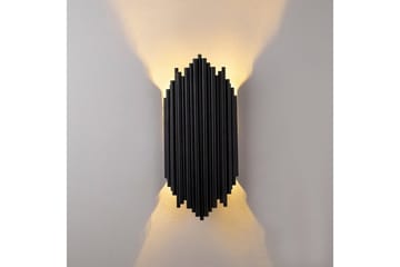 Vegg lampe Mahima Svart - Svart - Belysning - Innendørsbelysning & Lamper - Vegglampe