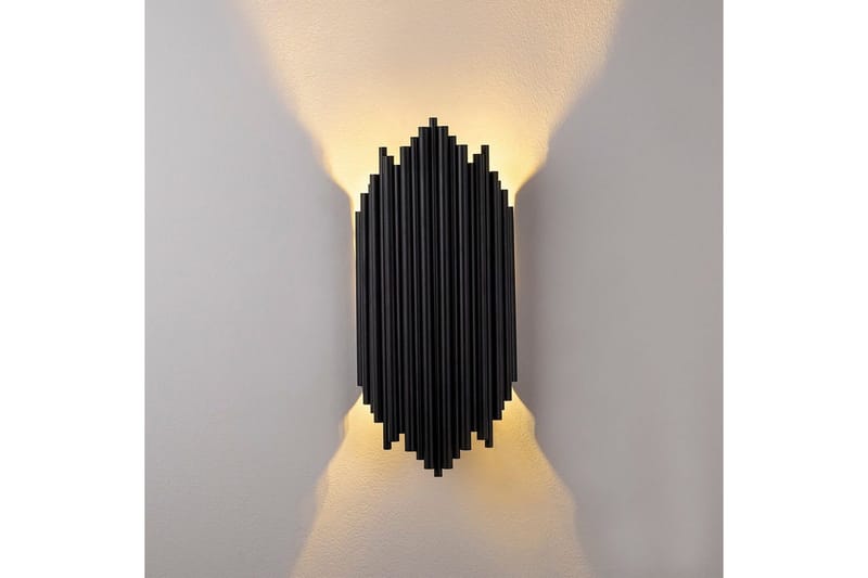 Vegg lampe Mahima Svart - Svart - Belysning - Innendørsbelysning & Lamper - Vegglampe