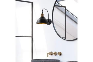 Vegg lampe Masatsune Svart / Antikk - Svart / Antikk - Belysning - Innendørsbelysning & Lamper - Vegglampe