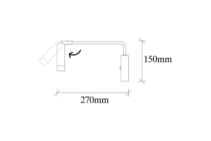Vegg lampe Matsuchi gul / svart - Svart/Gul - Belysning - Innendørsbelysning & Lamper - Vegglampe