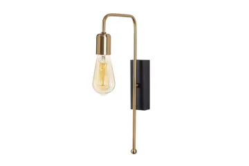 Vegg lampe Mo Gull / Svart - Gull/Svart - Belysning - Innendørsbelysning & Lamper - Vegglampe