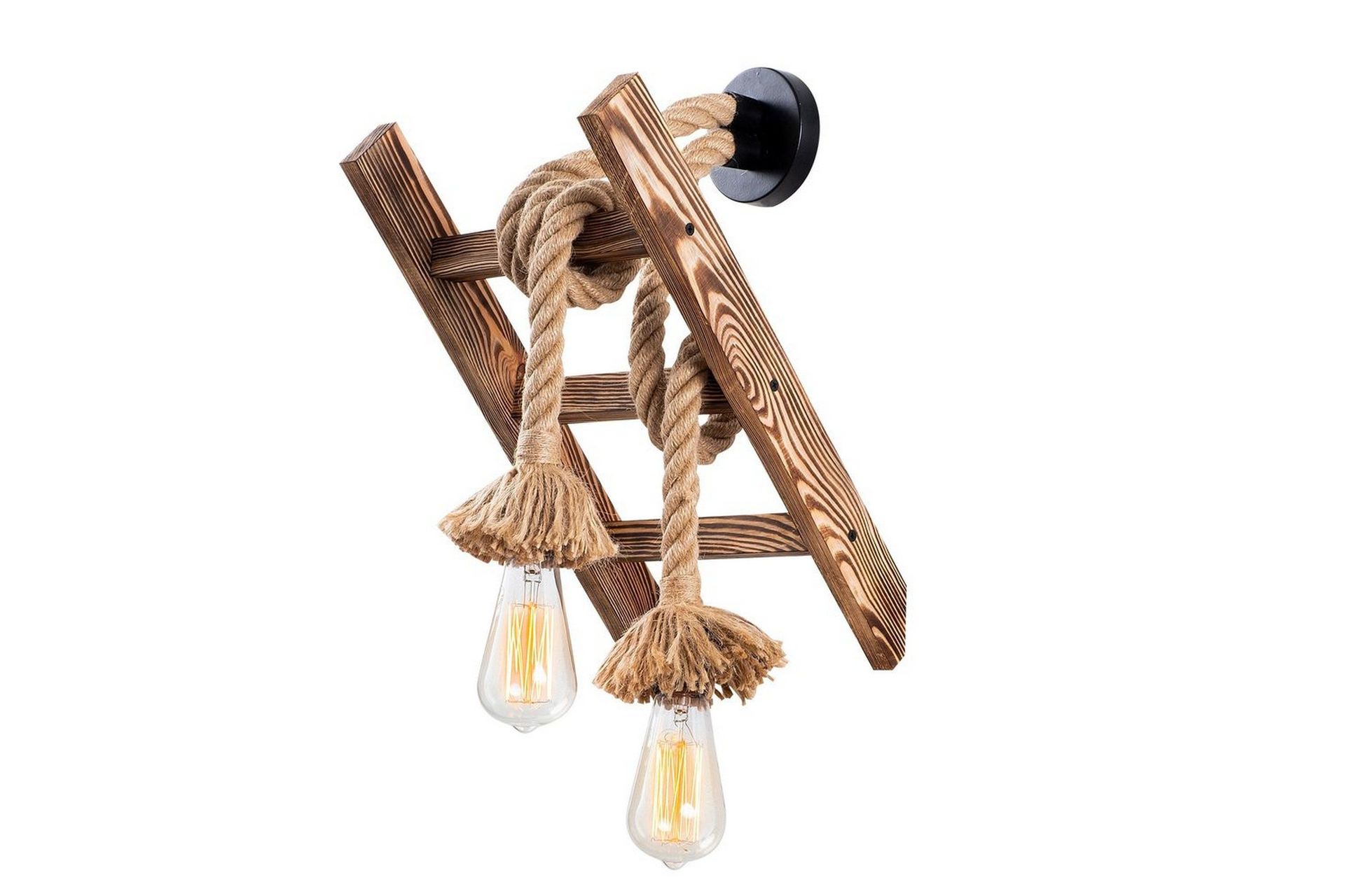 Vegg lampe Niraa Tre - Natur