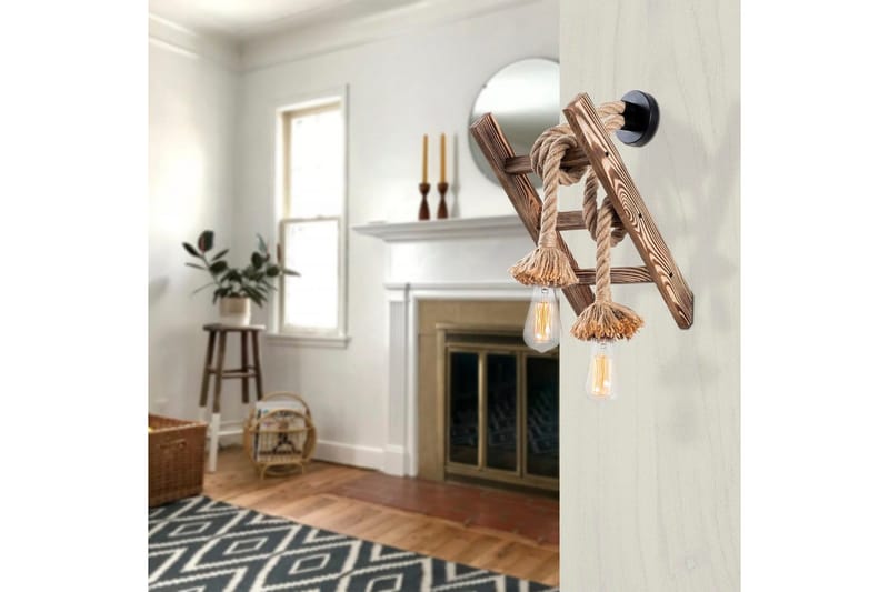 Vegg lampe Niraa Tre - Natur - Belysning - Innendørsbelysning & Lamper - Vegglampe