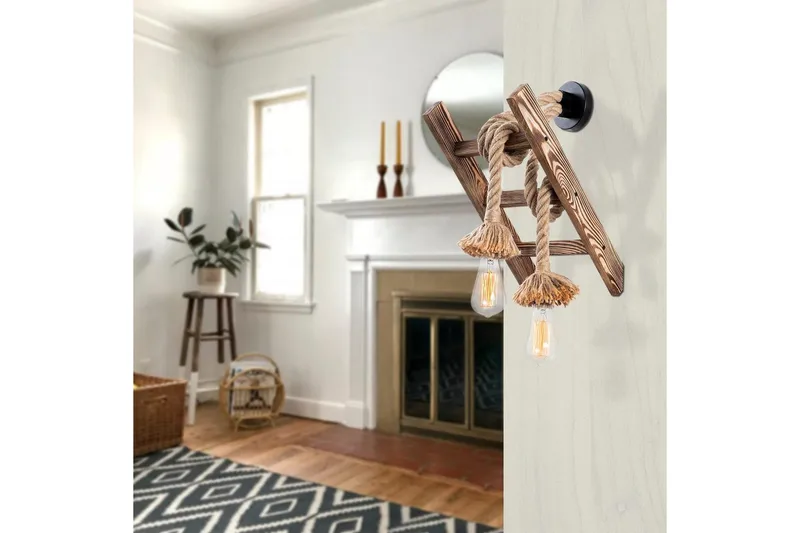 Vegg lampe Niraa Tre - Natur - Belysning - Innendørsbelysning & Lamper - Vegglampe