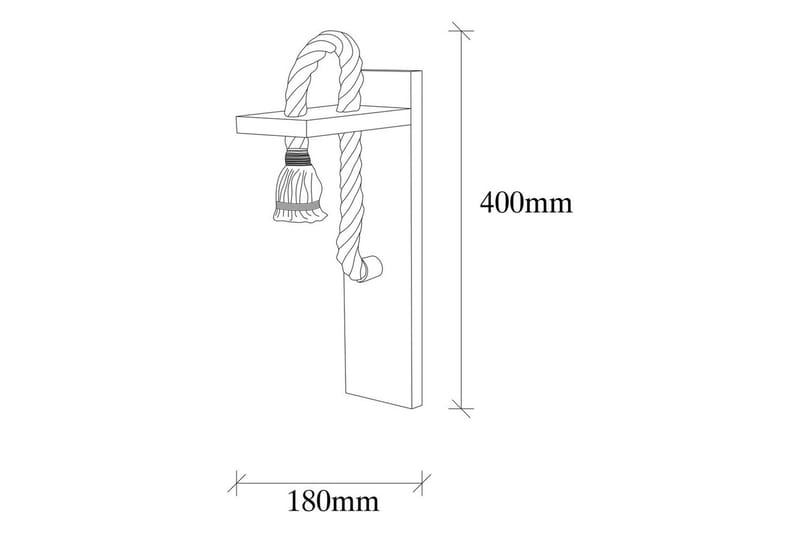 Vegg lampe Nirae Tre - Natur - Belysning - Innendørsbelysning & Lamper - Vegglampe