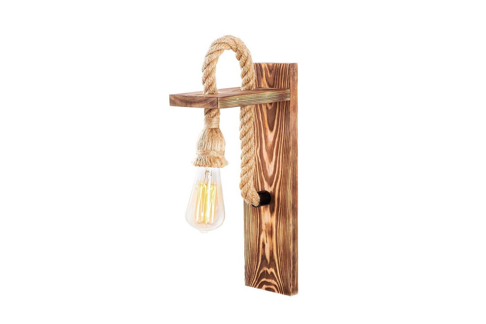 Vegg lampe Nirae Tre - Natur