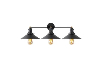 Vegg lampe Nolen Svart / Antikk - Svart/Antrasitt - Belysning - Innendørsbelysning & Lamper - Vegglampe