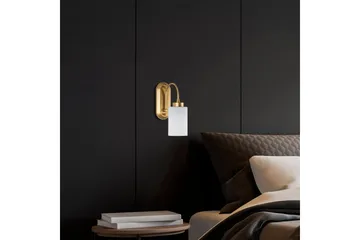Vegg lampe Noran Gull - Gull - Belysning - Innendørsbelysning & Lamper - Vegglampe